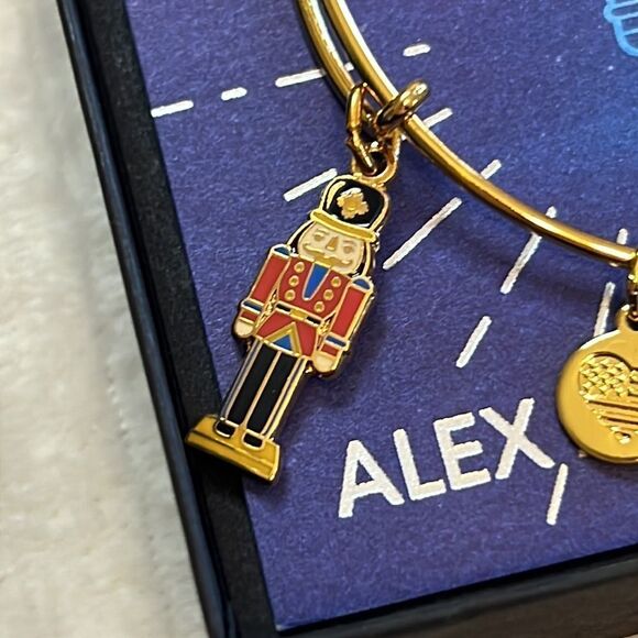 NEW Alex and Ani Nutcracker Bracelet - Picture 1 of 5